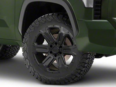 Black Rhino Wanaka Matte Black 6-Lug Wheel; 20x9; -18mm Offset (22-24 Tundra)