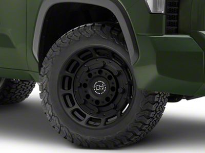 Black Rhino Warthog Matte Black 6-Lug Wheel; 20x9.5; 12mm Offset (22-24 Tundra)