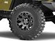 Black Rhino Warlord Matte Gunmetal Wheel; 17x8 (97-06 Jeep Wrangler TJ)