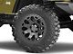 Black Rhino Warlord Matte Gunmetal Wheel; 18x8 (97-06 Jeep Wrangler TJ)