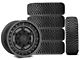 17x9 Black Rhino Armory Wheel & 35in Atturo All-Terrain Trail Blade X/T Tire Package; Set of 5 (18-24 Jeep Wrangler JL)