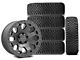 17x9 Black Rhino Warlord Wheel & 35in Atturo All-Terrain Trail Blade X/T Tire Package; Set of 5 (07-18 Jeep Wrangler JK)