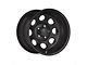 Black Rock Wheels Type 8 Matte Black 6-Lug Wheel; 17x9; 0mm Offset (2024 Tacoma)