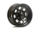 Black Rock Wheels Type 8 Matte Black 6-Lug Wheel; 17x8; 0mm Offset (21-24 Bronco, Excluding Raptor)