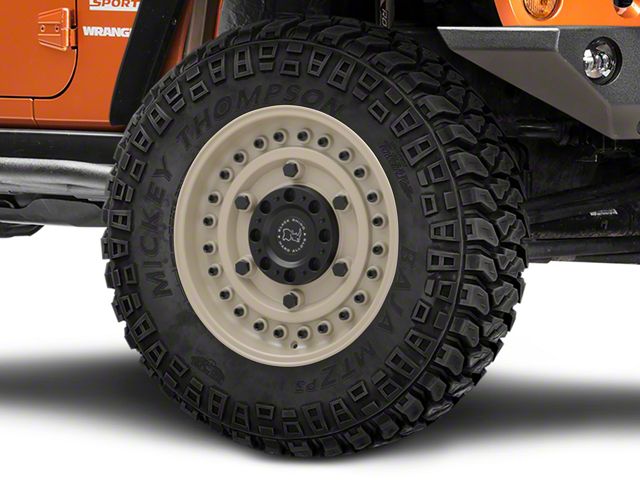 Black Rhino Armory Desert Sand Wheel; 20x9.5 (07-18 Jeep Wrangler JK)