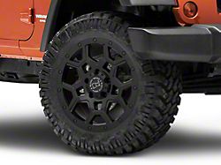 Black Rhino Overland Matte Black Wheel; 20x9.5; -18mm Offset (07-18 Jeep Wrangler JK)