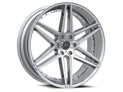 Blade Luxury RT-451 Bendetta Chrome 6-Lug Wheel; 24x9.5; 25mm Offset (22-24 Bronco Raptor)