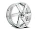 Blade Luxury RT-452 Maddox Chrome 6-Lug Wheel; 26x9.5; 25mm Offset (22-24 Bronco Raptor)