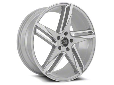 Blade Luxury BL-407 Adverso Silver and Machined Wheel; 20x8.5; 35mm Offset (84-01 Jeep Cherokee XJ)