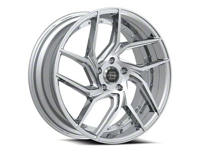 Blade Luxury RT-456 Enzo Chrome Wheel; 20x8.5; 35mm Offset (84-01 Jeep Cherokee XJ)