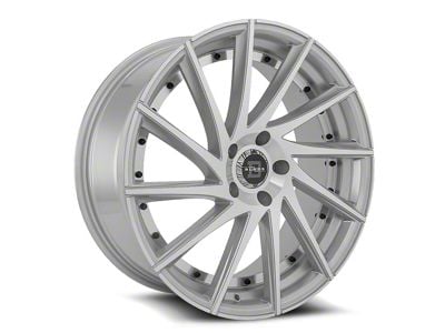 Blade Luxury RT-457 Tundra Silver and Machined Wheel; 20x8.5; 35mm Offset (84-01 Jeep Cherokee XJ)