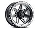 Blaque Diamond Wheels BD-O102 Gloss Black with Machine Face 6-Lug Wheel; 18x9; 1mm Offset (04-15 Titan)