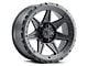 Blaque Diamond Wheels BD-O102 Matte Textured Black 6-Lug Wheel; 18x9; -12mm Offset (04-15 Titan)