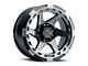 Blaque Diamond Wheels BD-O728 Gloss Black with Machine Face 6-Lug Wheel; 20x10; -18mm Offset (04-15 Titan)