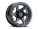 Blaque Diamond Wheels BD-O728 Matte Textured Black 6-Lug Wheel; 18x9; -12mm Offset (04-15 Titan)