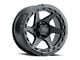 Blaque Diamond Wheels BD-O728 Matte Textured Black 6-Lug Wheel; 20x10; -18mm Offset (04-15 Titan)