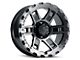 Blaque Diamond Wheels BD-O801 Gloss Black with Machine Face 6-Lug Wheel; 18x9; 1mm Offset (04-15 Titan)