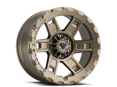 Blaque Diamond Wheels BD-O801 Matte Bronze 6-Lug Wheel; 18x9; -12mm Offset (04-15 Titan)