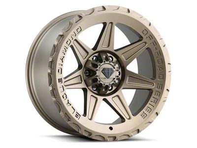 Blaque Diamond Wheels BD-O102 Matte Bronze 6-Lug Wheel; 17x9; 1mm Offset (05-15 Tacoma)