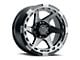 Blaque Diamond Wheels BD-O728 Gloss Black with Machine Face 6-Lug Wheel; 20x10; 1mm Offset (05-15 Tacoma)