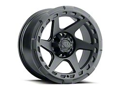 Blaque Diamond Wheels BD-O728 Matte Textured Black 6-Lug Wheel; 18x9; -12mm Offset (05-15 Tacoma)