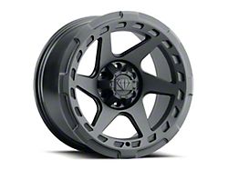 Blaque Diamond Wheels BD-O728 Matte Textured Black 6-Lug Wheel; 18x9; 1mm Offset (05-15 Tacoma)