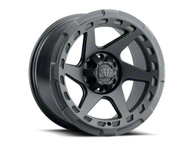 Blaque Diamond Wheels BD-O728 Matte Textured Black 6-Lug Wheel; 18x9; 1mm Offset (05-15 Tacoma)