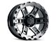 Blaque Diamond Wheels BD-O801 Gloss Black with Machine Face 6-Lug Wheel; 17x9; -12mm Offset (05-15 Tacoma)