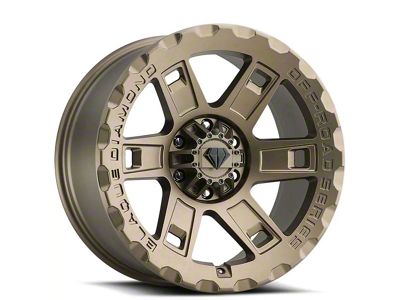 Blaque Diamond Wheels BD-O801 Matte Bronze 6-Lug Wheel; 17x9; 1mm Offset (05-15 Tacoma)