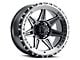 Blaque Diamond Wheels BD-O102 Gloss Black with Machine Face 6-Lug Wheel; 18x9; 1mm Offset (10-24 4Runner)