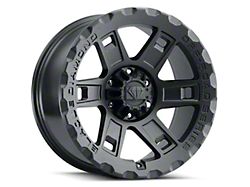 Blaque Diamond Wheels BD-O801 Matte Textured Black 6-Lug Wheel; 17x9; -12mm Offset (21-24 Bronco, Excluding Raptor)