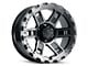 Blaque Diamond Wheels BD-O801 Gloss Black with Machine Face Wheel; 18x9 (18-24 Jeep Wrangler JL)