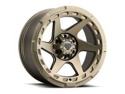Blaque Diamond Wheels BD-O728 Matte Bronze Wheel; 20x10 (07-18 Jeep Wrangler JK)