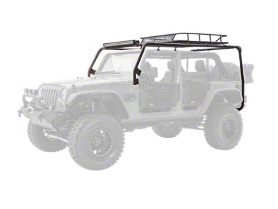 Body Armor 4x4 Cargo Roof Rack (07-18 Jeep Wrangler JK 2-Door)