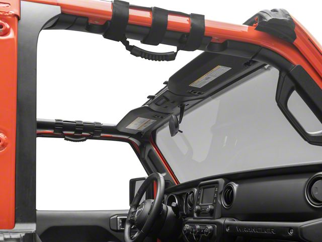 Body Armor 4x4 2 to 3-Inch Roll Bar Grab Handles (Universal; Some Adaptation May Be Required)