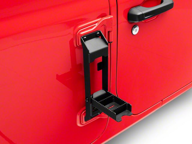 Body Armor 4x4 Door Hinge Steps (07-24 Jeep Wrangler JK & JL)