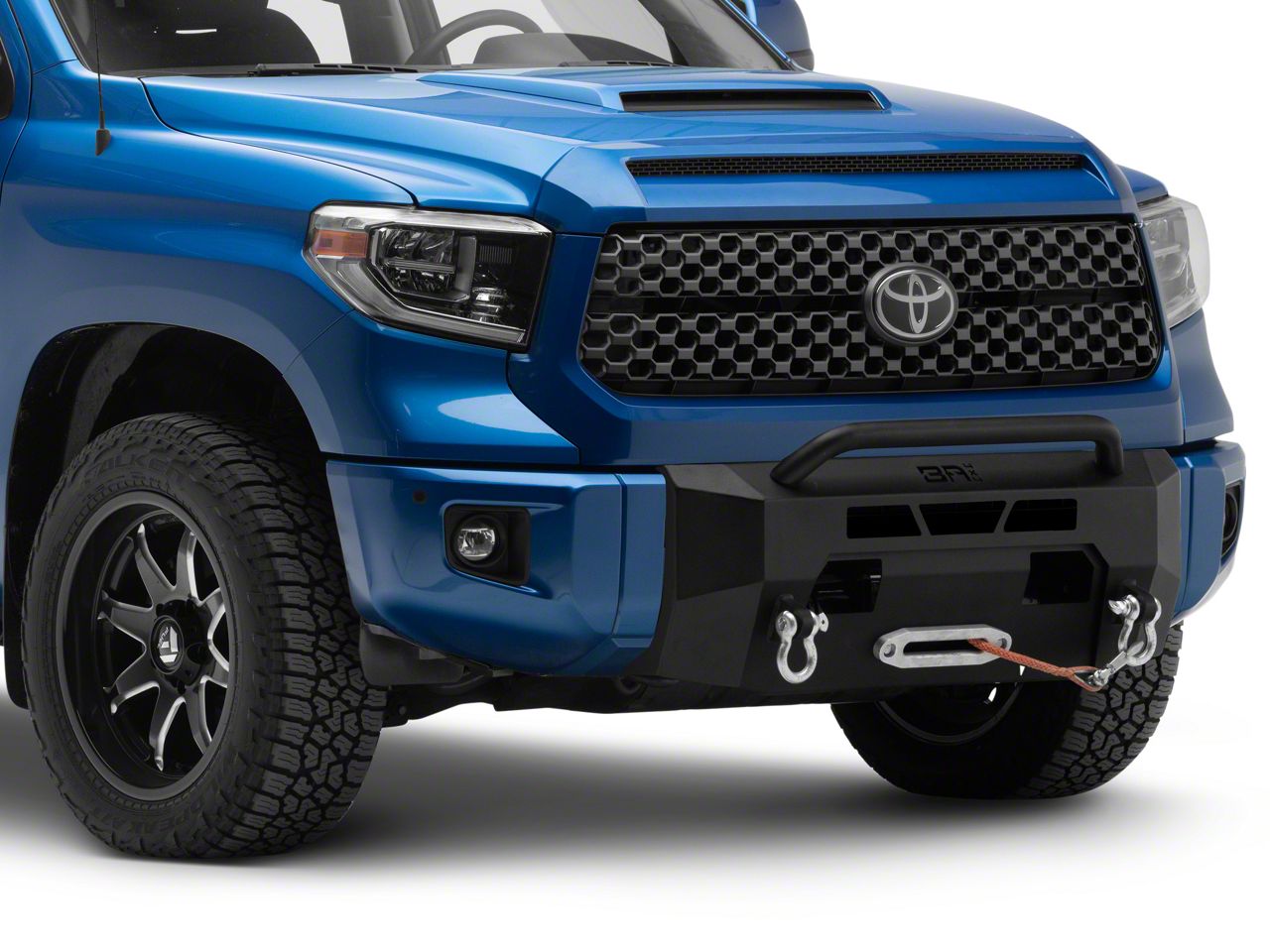 Body Armor 4x4 Tundra HiLine Winch Front Bumper TN-19339 (14-21 Tundra ...