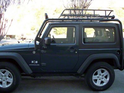 Body Armor 4x4 Cargo Basket (97-18 Jeep Wrangler TJ & JK)