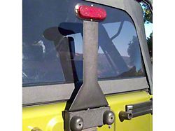 Body Armor 4x4 Third Brake Light Extension (87-18 Jeep Wrangler YJ, TJ & JK)