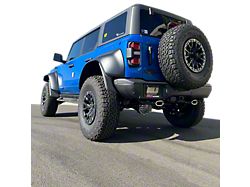 Bold Performance Hi-Clearance Axle-Back Exhaust System with Polished Tips (22-25 Bronco Raptor)