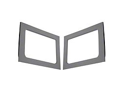 Boom Mat Sound Deadening Rear Side Window Kit; Gray Leather Look (11-18 Jeep Wrangler JK 4-Door w/ Hard Top)