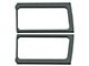 Sound Deadening Rear Side Window Kit; Gray Original Finish (18-24 Jeep Wrangler JL 2-Door w/ Hard Top)