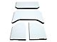 Sound Deadening Headliner; White (11-18 Jeep Wrangler JK 4-Door)