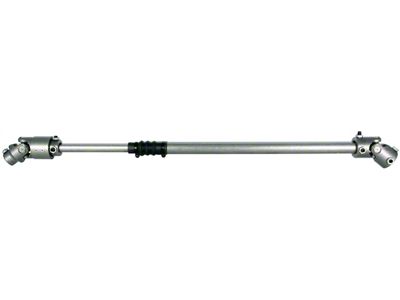 Borgeson Telescopic Steering Shaft with Vibration Reducer; Steel (76-86 Jeep CJ7 w/ Manual Steering)