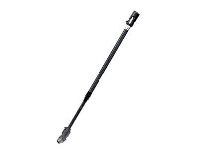 Borgeson Telescopic Steering Shaft with Vibration Reducer; Steel (76-86 Jeep CJ7 w/ Power Steering)