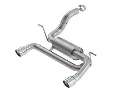 Borla S-Type Axle-Back Exhaust with Polished Tips (18-25 2.0L Jeep Wrangler JL)