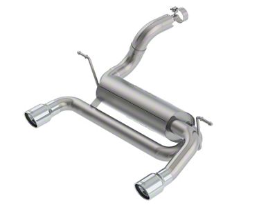 Borla Touring Axle-Back Exhaust with Polished Tips (18-25 2.0L Jeep Wrangler JL)