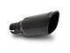 Borla Square Exhaust Tip; Black Chrome (Fits 2-Inch Tailpipe)