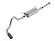 Borla S-Type Single Exhaust System with Black Chrome Tip; Side Exit (16-23 3.5L Tacoma)