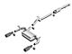 Borla Touring Cat-Back Exhaust with Black Chrome Tips (12-18 Jeep Wrangler JK 4-Door)